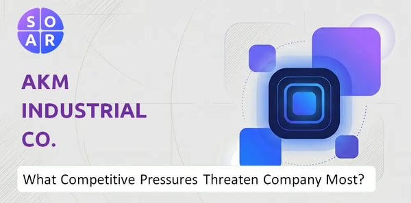 What Competitive Pressures Threaten AKM Industrial Co. Company Most?