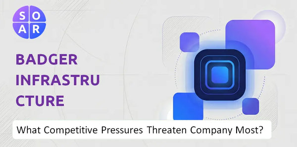 What Competitive Pressures Threaten Badger Infrastructure Solutions Company Most?