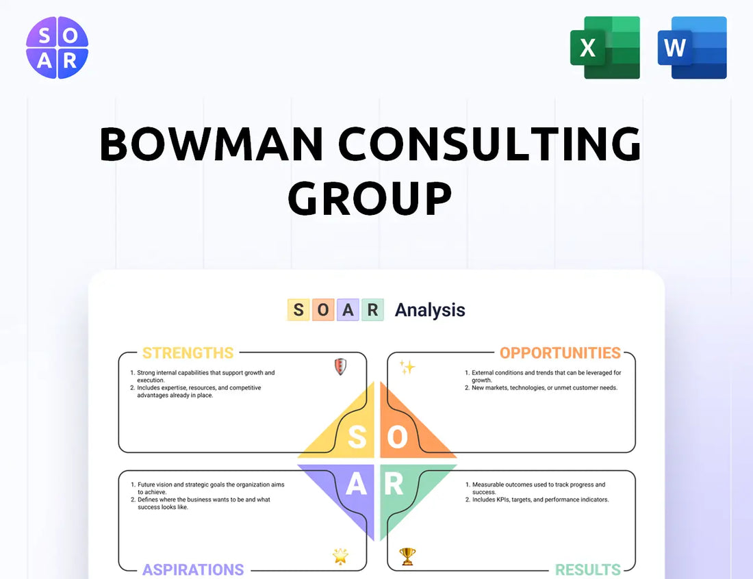Bowman Consulting Group SOAR Analysis