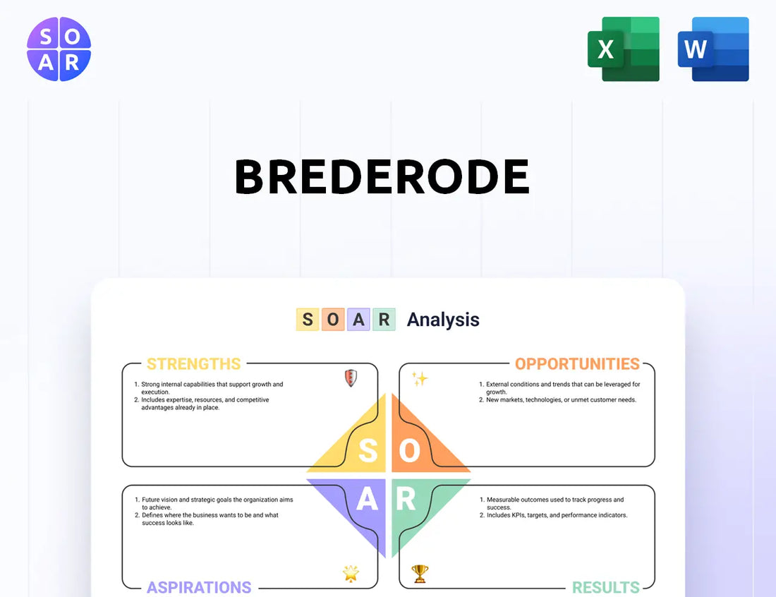 Brederode SOAR Analysis