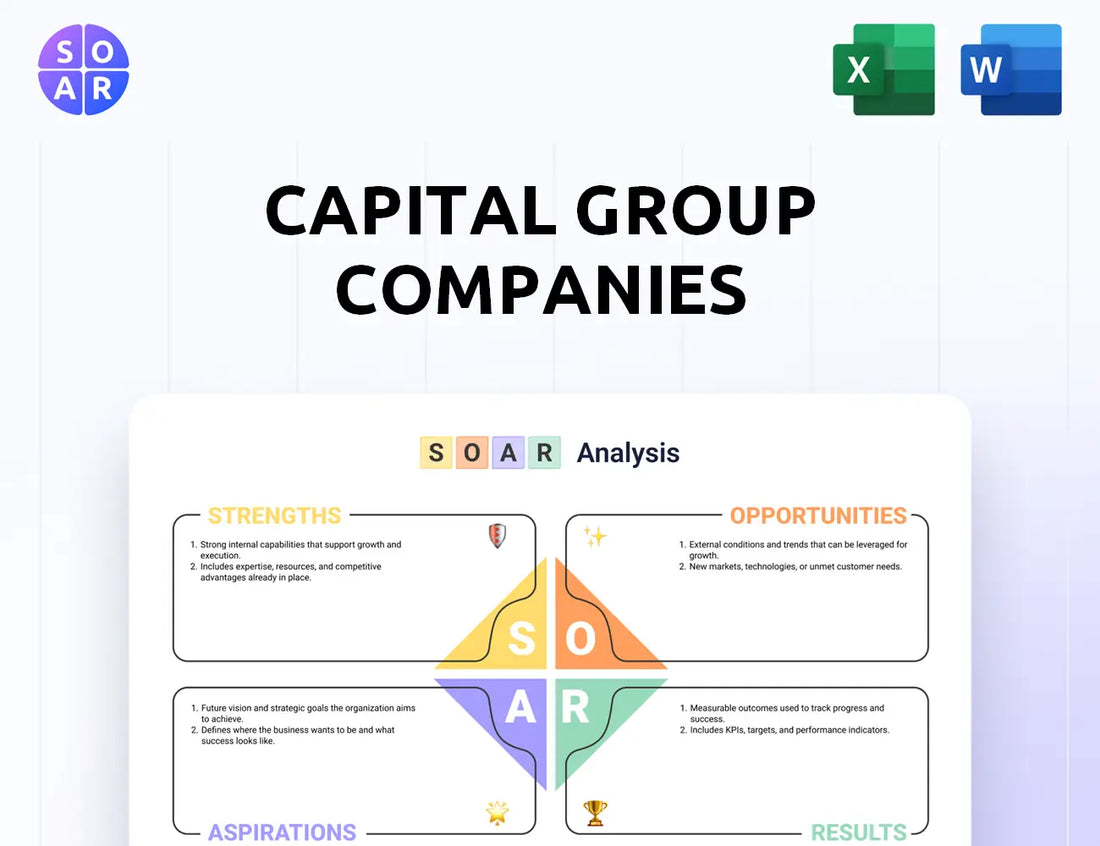 Capital Group Companies SOAR Analysis