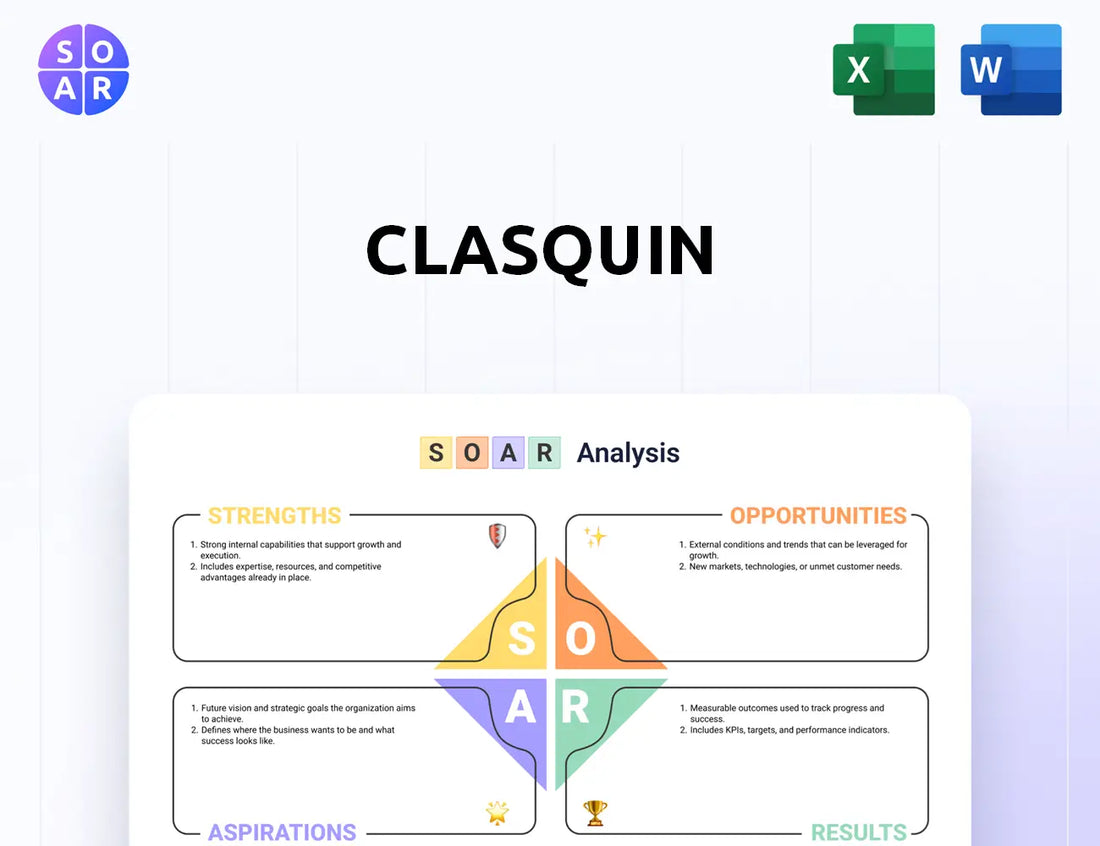 Clasquin SOAR Analysis