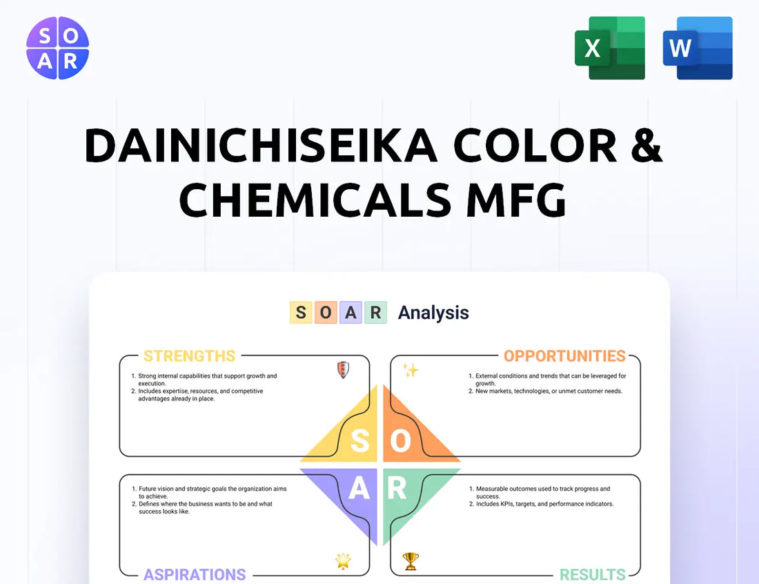 Dainichiseika Color & Chemicals Mfg SOAR Analysis