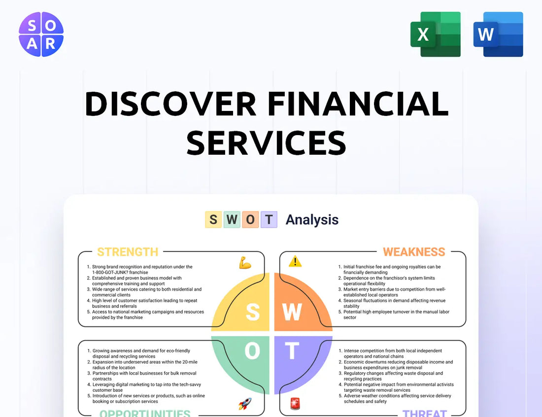 Discover Financial Services SWOT Analysis