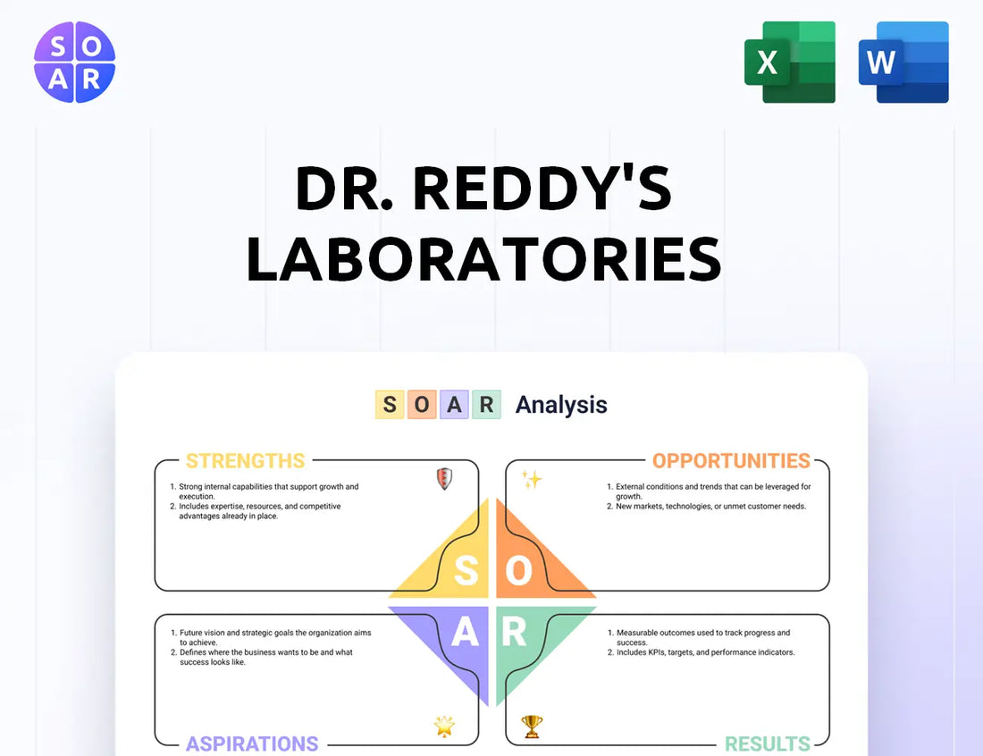 Dr. Reddy's Laboratories SOAR Analysis