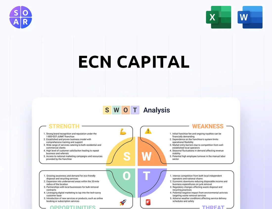 ECN Capital SWOT Analysis