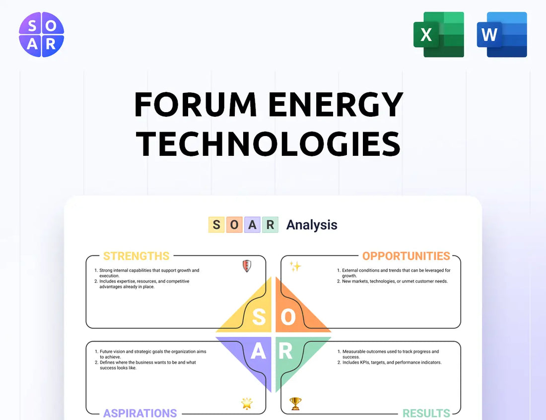 Forum Energy Technologies SOAR Analysis