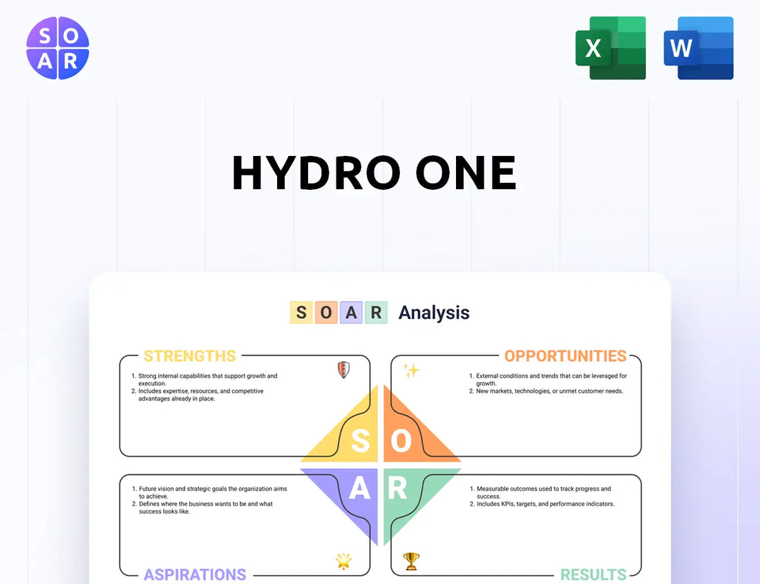 Hydro One SOAR Analysis