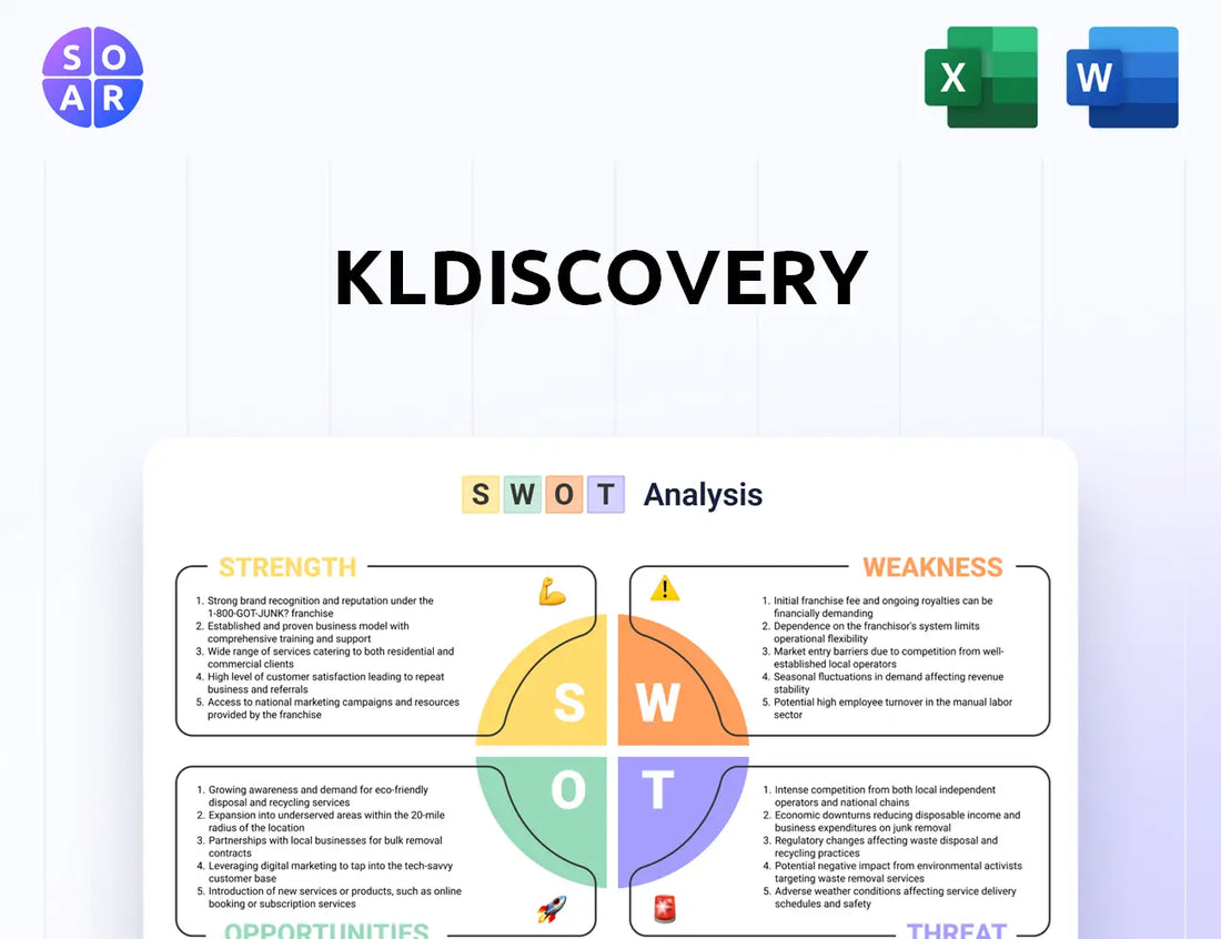 KLDiscovery SWOT Analysis