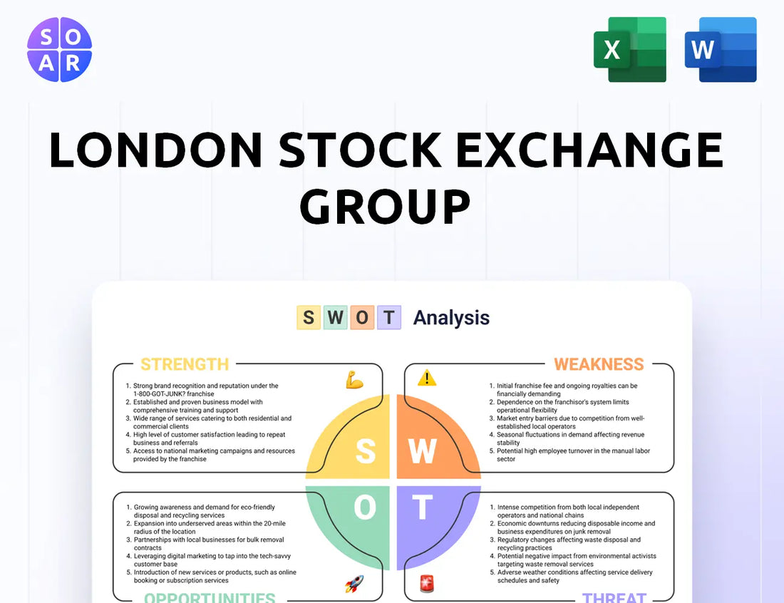 London Stock Exchange Group SWOT Analysis