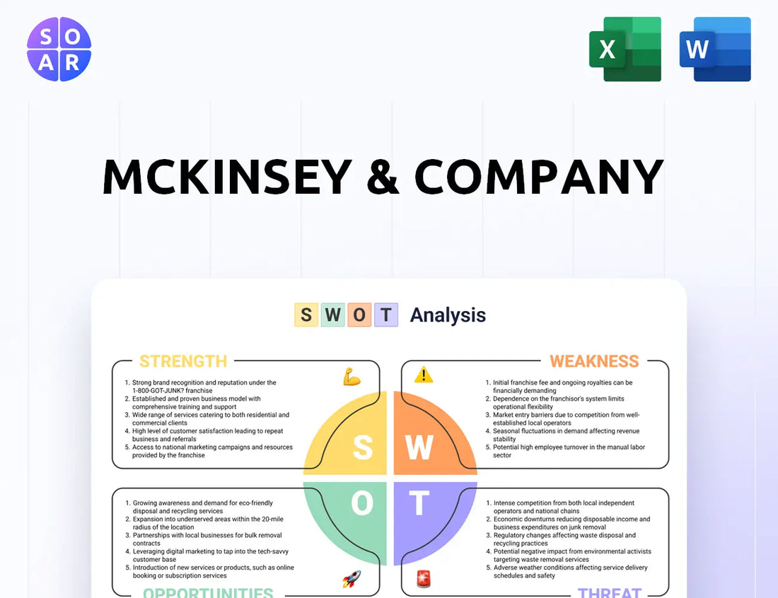 McKinsey & Company SWOT Analysis