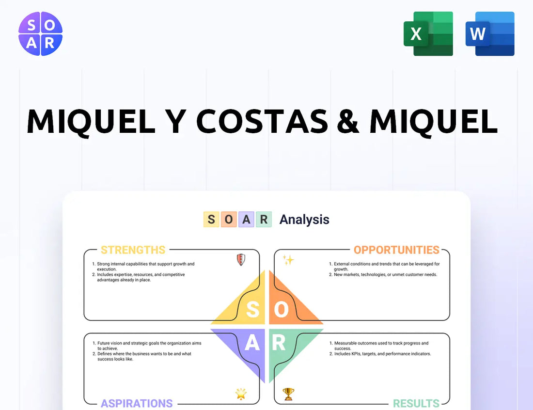 Miquel y Costas & Miquel SOAR Analysis