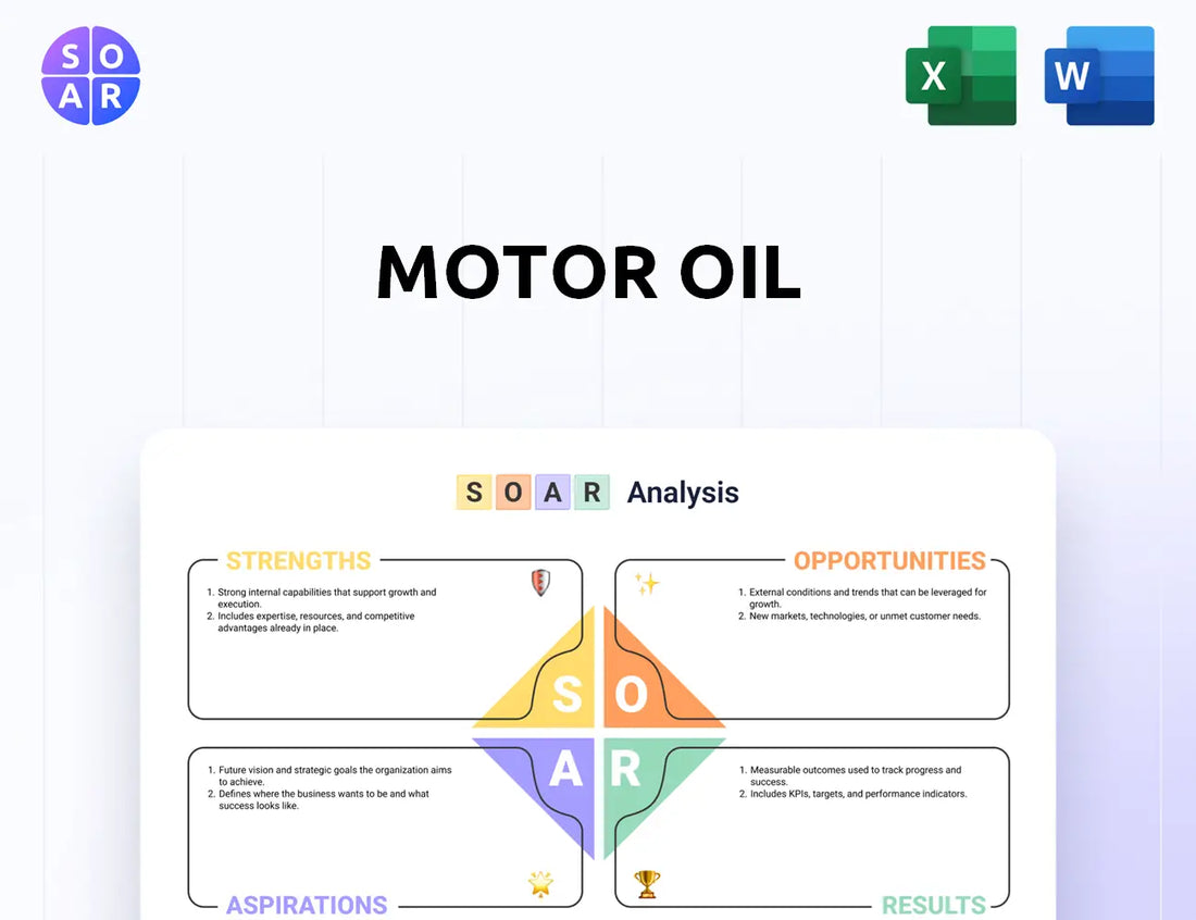 Motor Oil SOAR Analysis