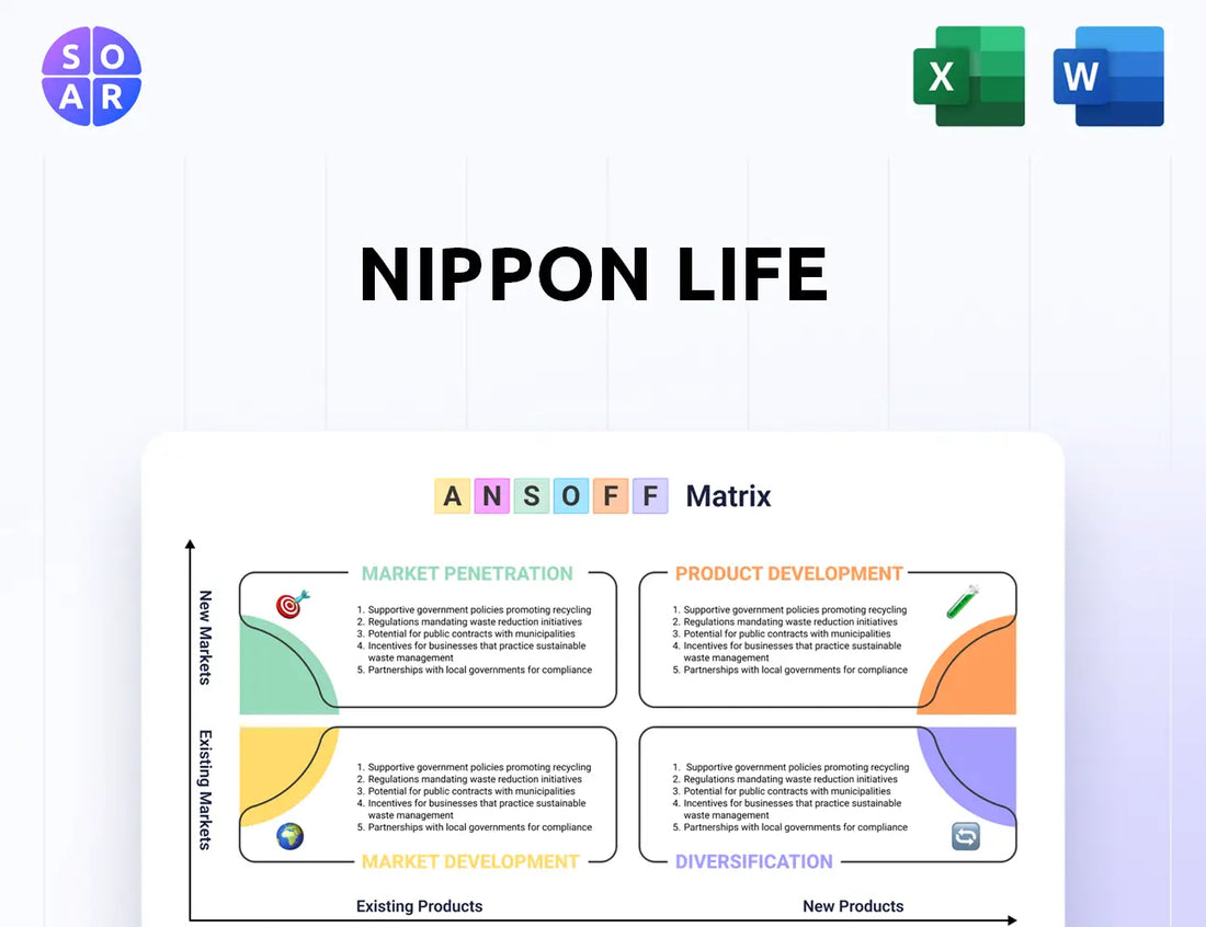 Nippon Life Ansoff Matrix
