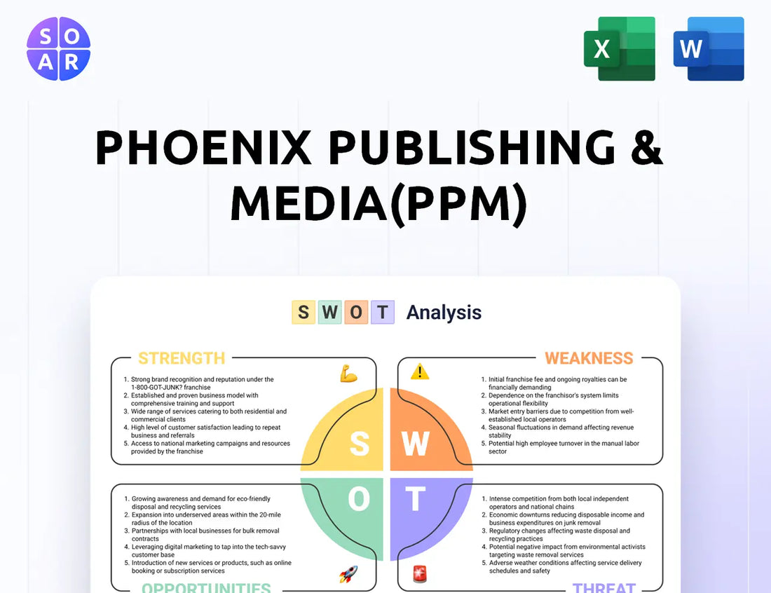 Phoenix Publishing & Media(PPM) SWOT Analysis