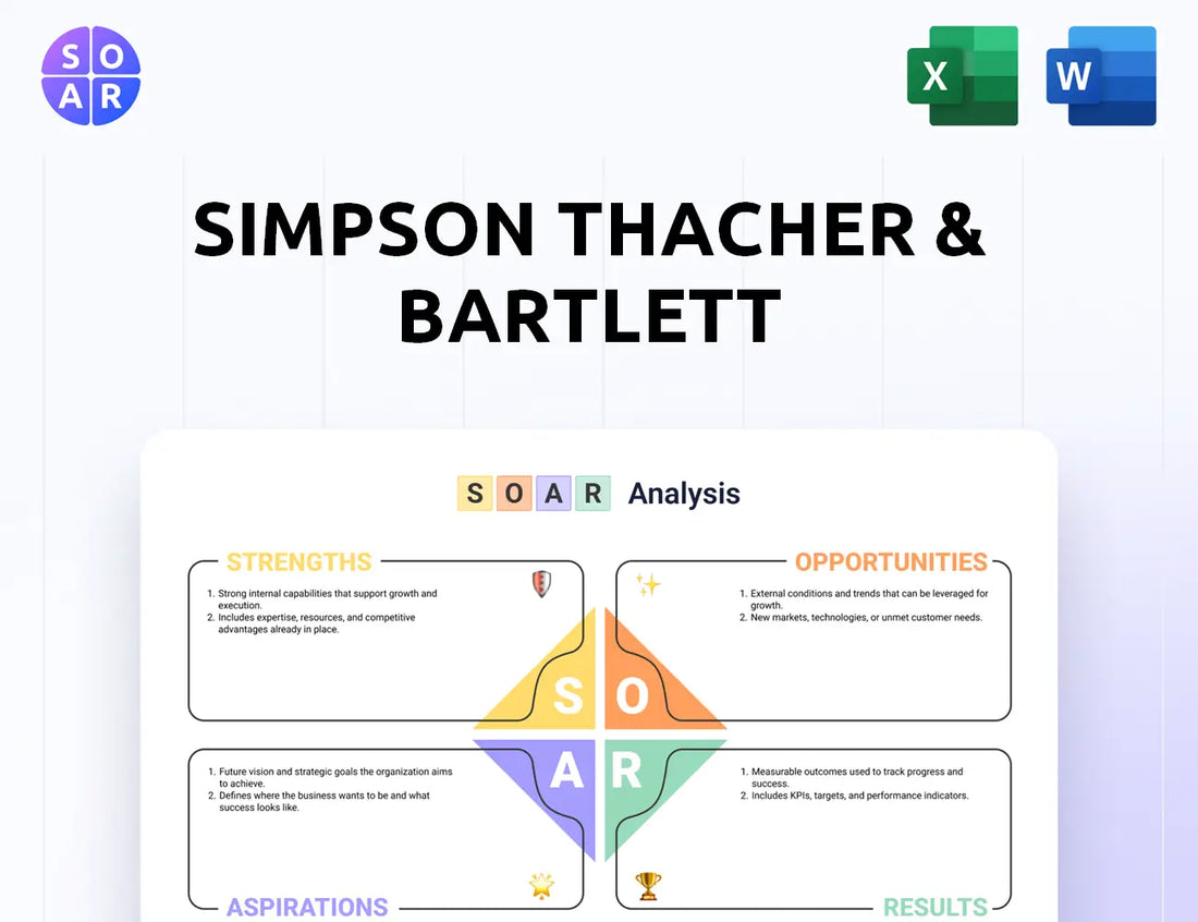 Simpson Thacher & Bartlett SOAR Analysis