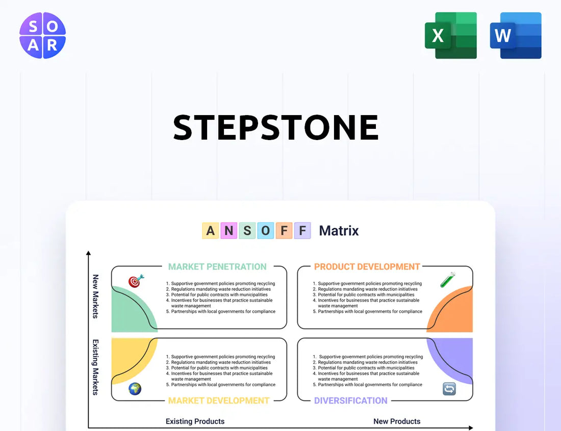 StepStone Ansoff Matrix