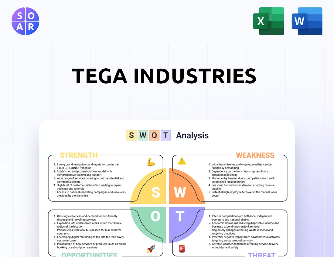 Tega Industries SWOT Analysis