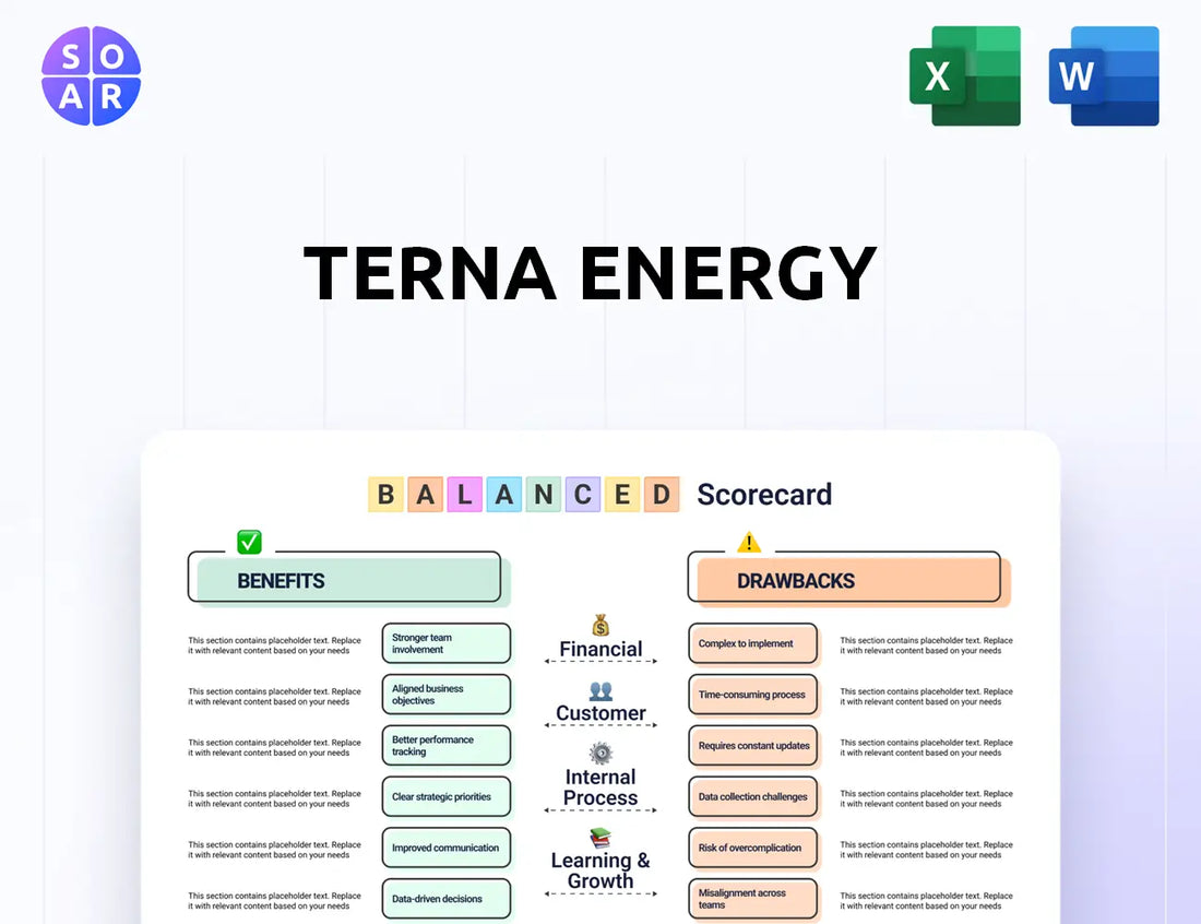 Terna Energy Balanced Scorecard