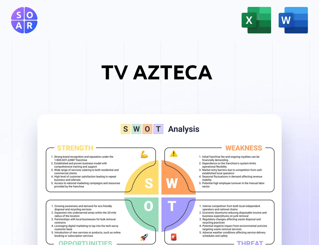 TV Azteca SWOT Analysis
